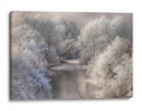 Río de invierno sereno - Sebestyen Bela | Cuadro decorativo de Canvas Lab
