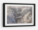 Río de invierno sereno - Sebestyen Bela | Cuadro decorativo de Canvas Lab