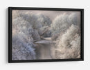 Río de invierno sereno - Sebestyen Bela | Cuadro decorativo de Canvas Lab