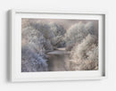 Río de invierno sereno - Sebestyen Bela | Cuadro decorativo de Canvas Lab