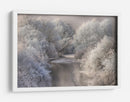 Río de invierno sereno - Sebestyen Bela | Cuadro decorativo de Canvas Lab