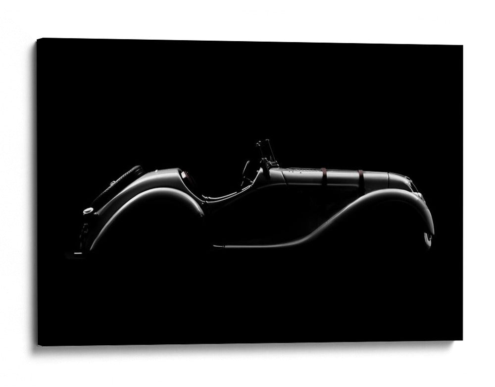 Silueta de coche clásico - Alvaro Perez | Cuadro decorativo de Canvas Lab