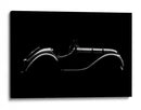 Silueta de coche clásico - Alvaro Perez | Cuadro decorativo de Canvas Lab