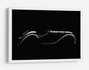 Silueta de coche clásico - Alvaro Perez | Cuadro decorativo de Canvas Lab