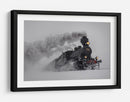 Tren de vapor de invierno - Harri Aho | Cuadro decorativo de Canvas Lab
