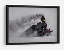 Tren de vapor de invierno - Harri Aho | Cuadro decorativo de Canvas Lab