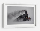Tren de vapor de invierno - Harri Aho | Cuadro decorativo de Canvas Lab