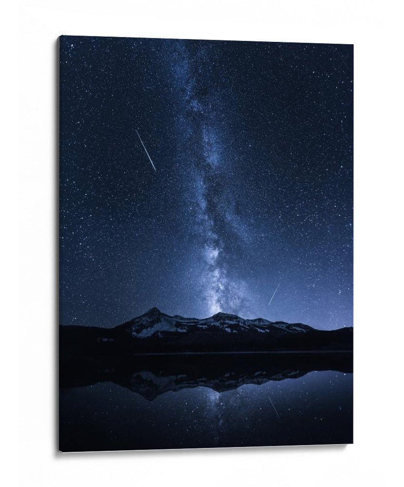 Reflejo de la Vía Láctea en el lago - Toby Harriman | Cuadro decorativo de Canvas Lab