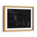 Blueprint Westie - Ethan Harper | Cuadro decorativo de Canvas Lab