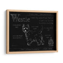 Blueprint Westie - Ethan Harper | Cuadro decorativo de Canvas Lab