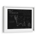 Blueprint Westie - Ethan Harper | Cuadro decorativo de Canvas Lab