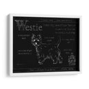 Blueprint Westie - Ethan Harper | Cuadro decorativo de Canvas Lab