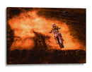 Salto de motocross polvoriento - Salcov Igor | Cuadro decorativo de Canvas Lab