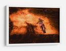 Salto de motocross polvoriento - Salcov Igor | Cuadro decorativo de Canvas Lab