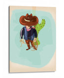 Vaquero de Texas - Nicholas | Cuadro decorativo de Canvas Lab