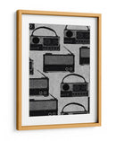 Tecnología retro sonora - Nicholas | Cuadro decorativo de Canvas Lab