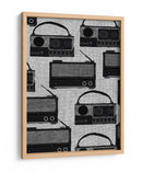 Tecnología retro sonora - Nicholas | Cuadro decorativo de Canvas Lab