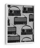 Tecnología retro sonora - Nicholas | Cuadro decorativo de Canvas Lab