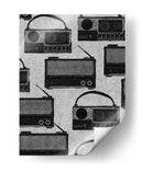 Tecnología retro sonora - Nicholas | Cuadro decorativo de Canvas Lab