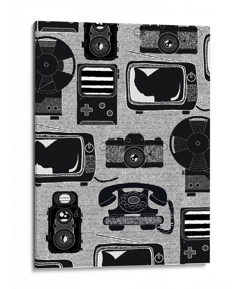Tecnología retro - Nicholas | Cuadro decorativo de Canvas Lab