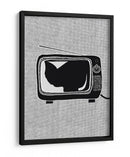 Televisor vintage - Nicholas | Cuadro decorativo de Canvas Lab