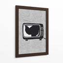Televisor vintage - Nicholas | Cuadro decorativo de Canvas Lab