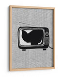 Televisor vintage - Nicholas | Cuadro decorativo de Canvas Lab