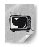 Televisor vintage - Nicholas | Cuadro decorativo de Canvas Lab