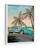 Vacaciones en la playa vintage - Nicholas | Cuadro decorativo de Canvas Lab