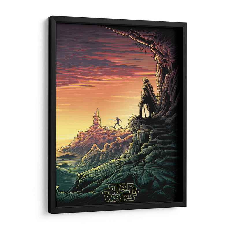 The last Jedi poster | Cuadro decorativo de Canvas Lab