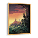 The last Jedi poster | Cuadro decorativo de Canvas Lab