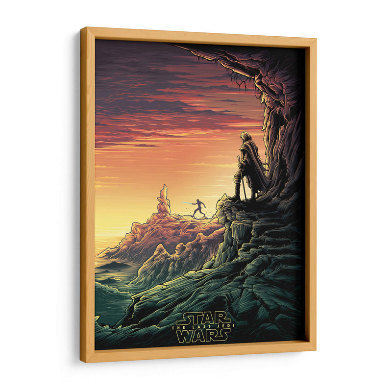 The last Jedi poster | Cuadro decorativo de Canvas Lab