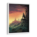 The last Jedi poster | Cuadro decorativo de Canvas Lab