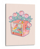 Televisión vintage en tonos pastel - Hiroko Hashimoto | Cuadro decorativo de Canvas Lab