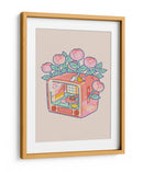 Televisión vintage en tonos pastel - Hiroko Hashimoto | Cuadro decorativo de Canvas Lab