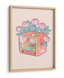 Televisión vintage en tonos pastel - Hiroko Hashimoto | Cuadro decorativo de Canvas Lab