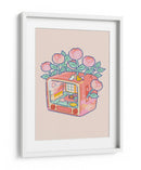 Televisión vintage en tonos pastel - Hiroko Hashimoto | Cuadro decorativo de Canvas Lab