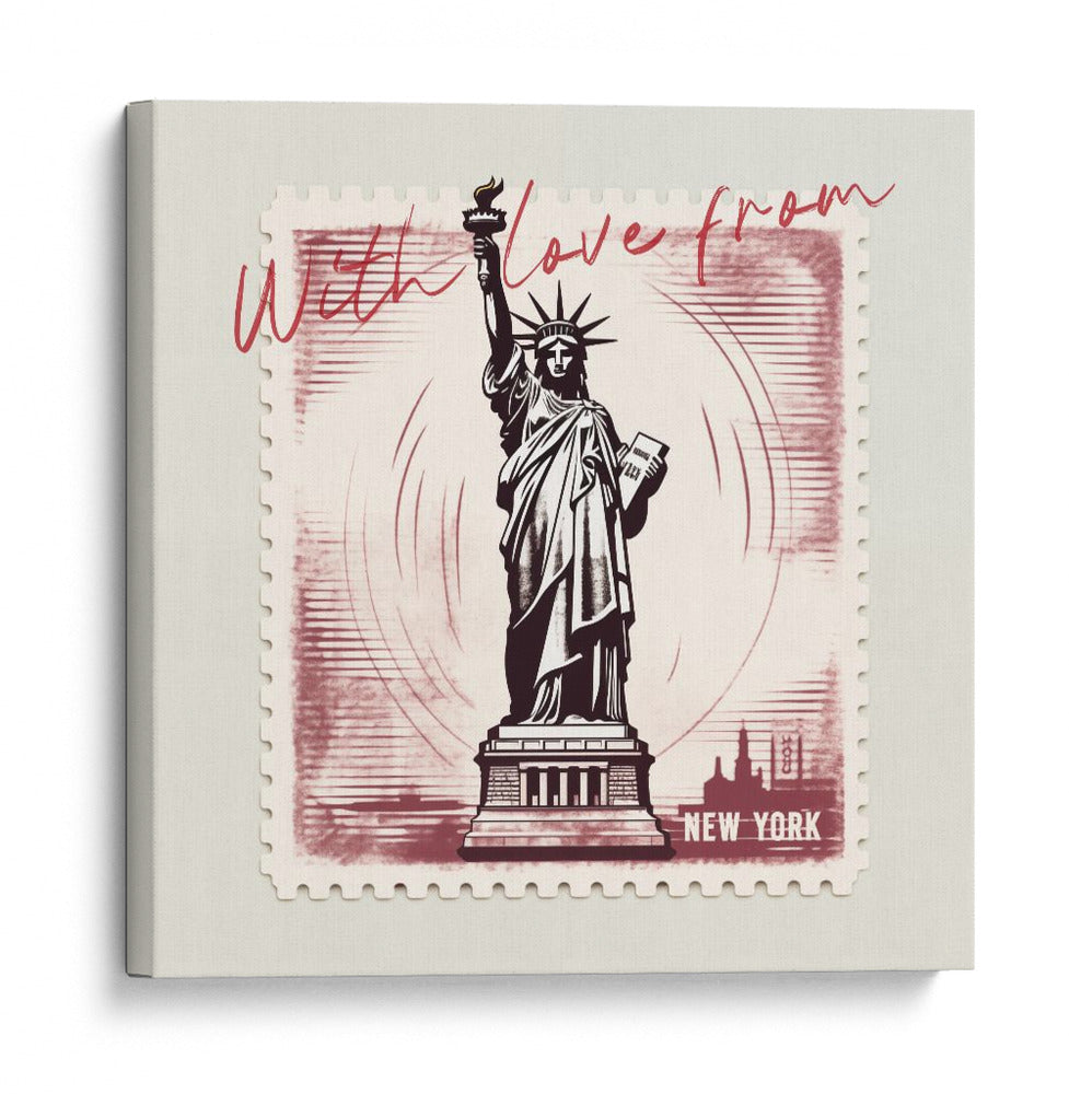 With Love From New York - Andreas Magnusson | Cuadro decorativo de Canvas Lab