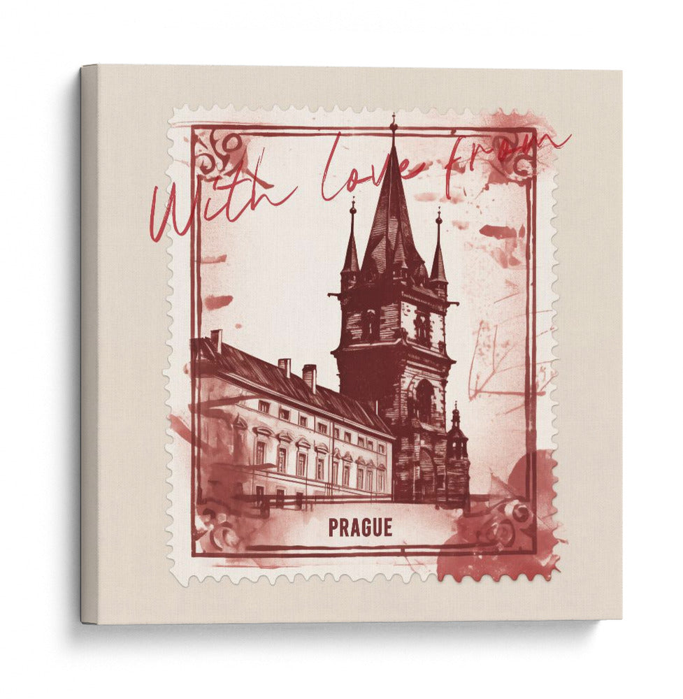 With Love From Prague - Andreas Magnusson | Cuadro decorativo de Canvas Lab