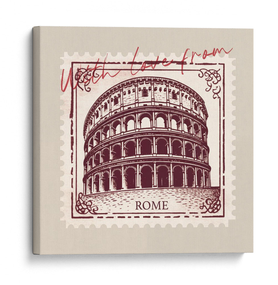 With Love From Rome - Andreas Magnusson | Cuadro decorativo de Canvas Lab