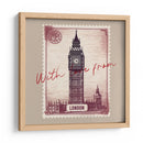 With Love From London - Andreas Magnusson | Cuadro decorativo de Canvas Lab