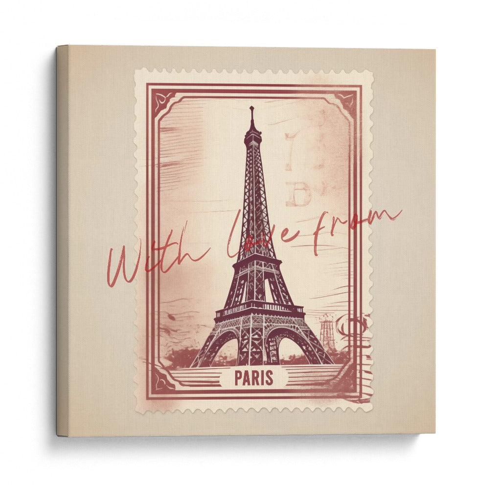 With Love From Paris - Andreas Magnusson | Cuadro decorativo de Canvas Lab