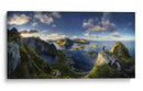 Vista de las montañas Lofoten - Dr. Nicholas Roemmelt | Cuadro decorativo de Canvas Lab
