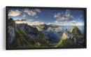 Vista de las montañas Lofoten - Dr. Nicholas Roemmelt | Cuadro decorativo de Canvas Lab