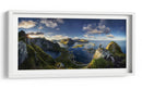 Vista de las montañas Lofoten - Dr. Nicholas Roemmelt | Cuadro decorativo de Canvas Lab