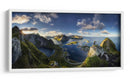 Vista de las montañas Lofoten - Dr. Nicholas Roemmelt | Cuadro decorativo de Canvas Lab