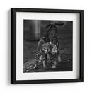 Un suave abrazo felino - nebula | Cuadro decorativo de Canvas Lab