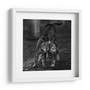 Un suave abrazo felino - nebula | Cuadro decorativo de Canvas Lab