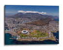 Vista aérea de Ciudad del Cabo - Michael Jurek | Cuadro decorativo de Canvas Lab