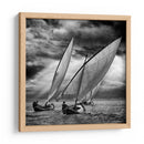 Una regata de vela llena de emoción - Angel Villalba | Cuadro decorativo de Canvas Lab